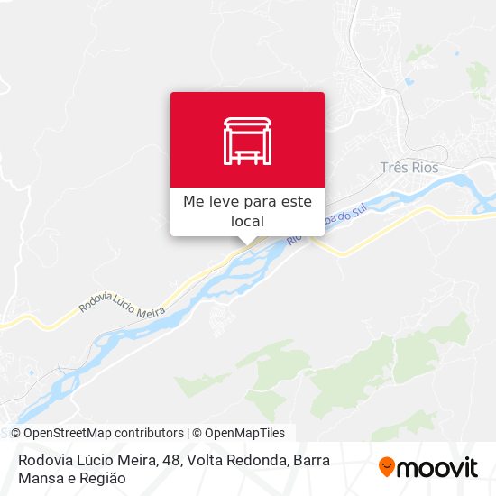 Rodovia Lúcio Meira, 48 mapa
