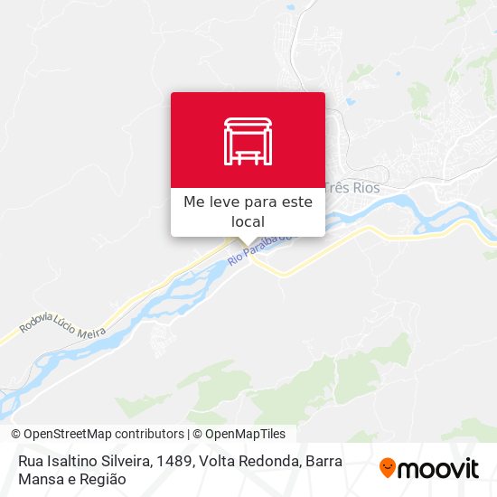 Rua Isaltino Silveira, 1489 mapa