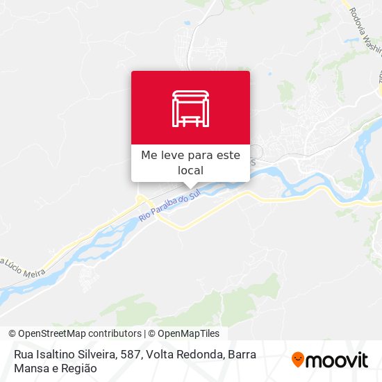 Rua Isaltino Silveira, 587 mapa