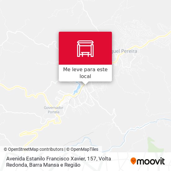 Avenida Estanilo Francisco Xavier, 157 mapa