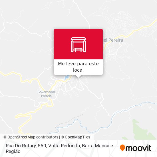 Rua Do Rotary, 550 mapa