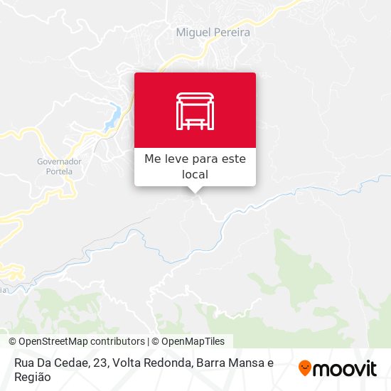 Rua Da Cedae, 23 mapa