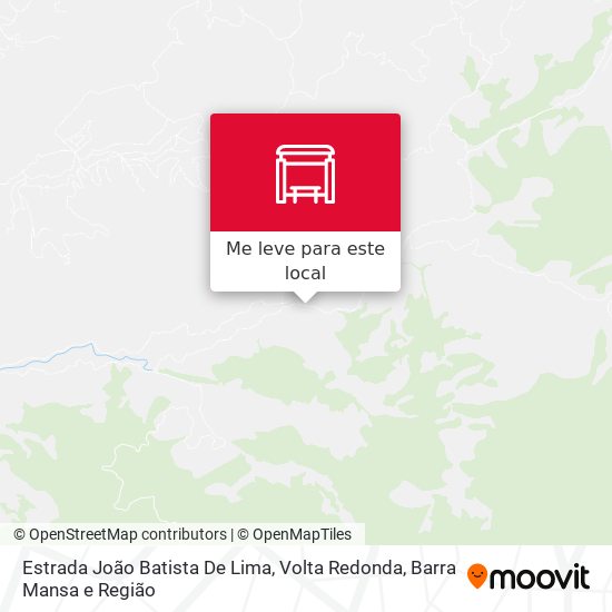 Estrada João Batista De Lima mapa