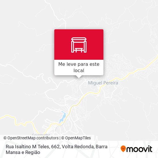Rua Isaltino M Teles, 662 mapa