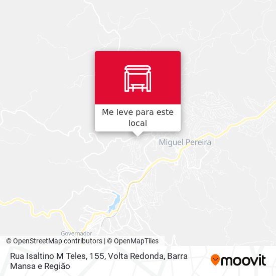 Rua Isaltino M Teles, 155 mapa