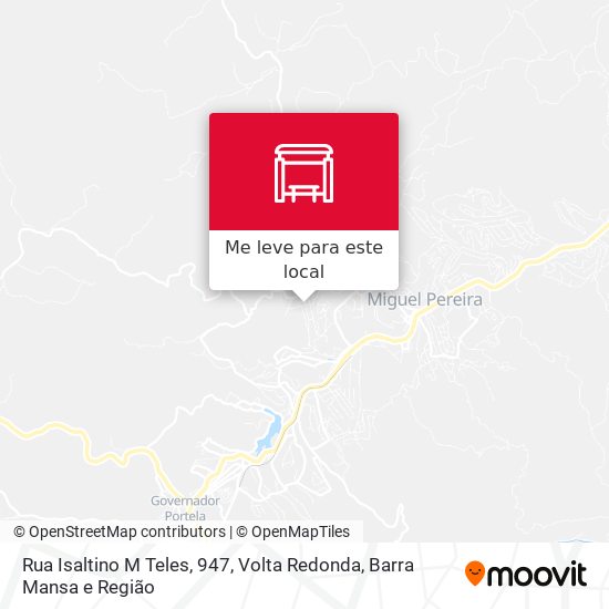 Rua Isaltino M Teles, 947 mapa