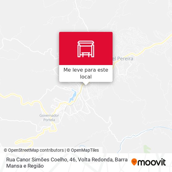 Rua Canor Simões Coelho, 46 mapa