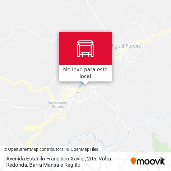 Avenida Estanilo Francisco Xavier, 205 mapa