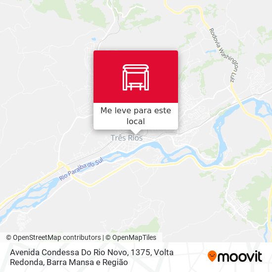 Avenida Condessa Do Rio Novo, 1375 mapa