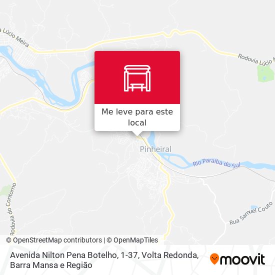 Avenida Nilton Pena Botelho, 1-37 mapa