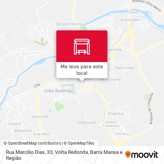 Rua Marcílio Dias, 33 mapa