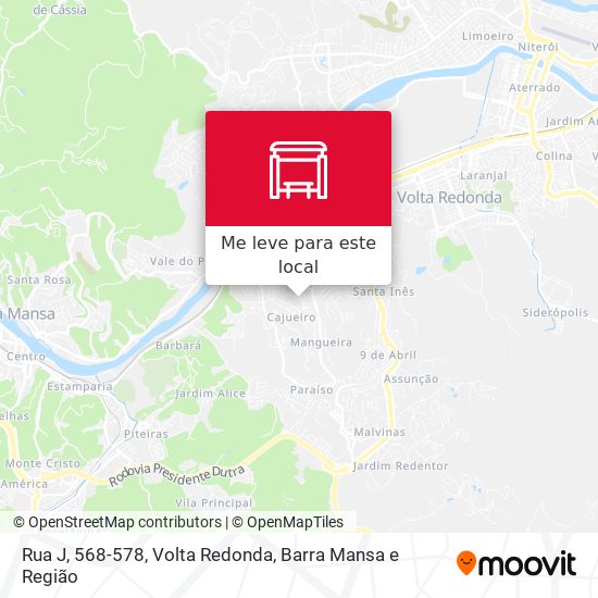 Rua J, 568-578 mapa