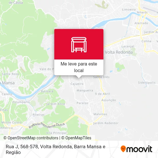 Rua J, 568-578 mapa