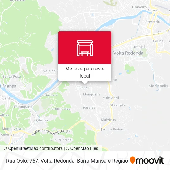 Rua Oslo, 767 mapa