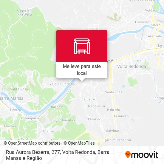 Rua Aurora Bezerra, 277 mapa