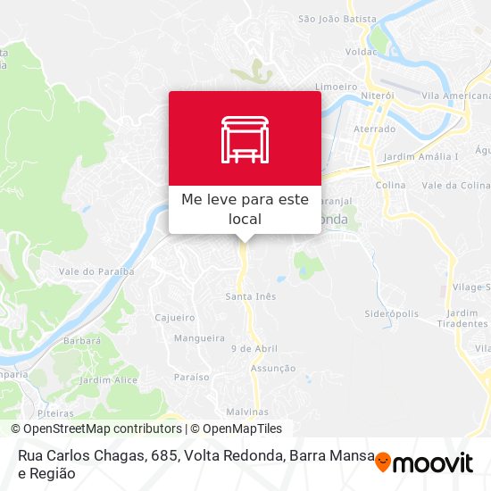 Rua Carlos Chagas, 685 mapa