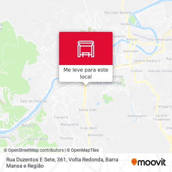 Rua Duzentos E Sete, 361 mapa