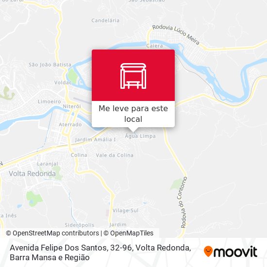 Avenida Felipe Dos Santos, 32-96 mapa