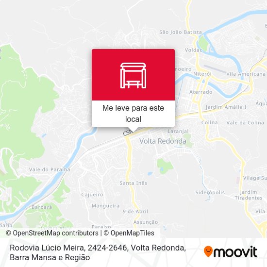 Rodovia Lúcio Meira, 2424-2646 mapa