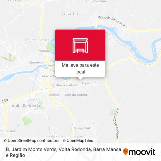 B. Jardim Monte Verde mapa