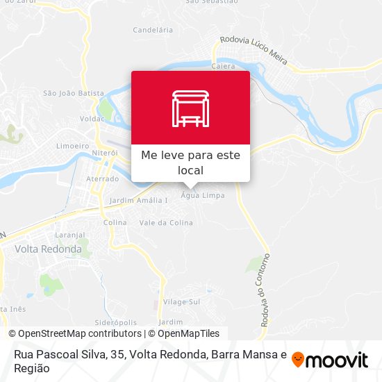Rua Pascoal Silva, 35 mapa