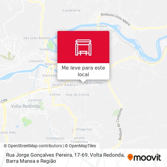 Rua Jorge Gonçalves Pereira, 17-69 mapa