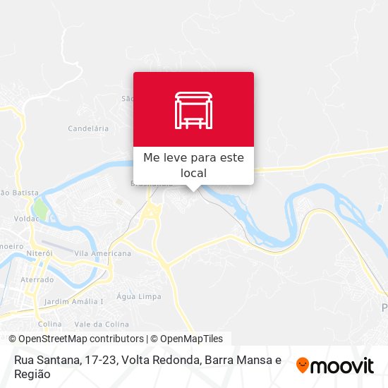 Rua Santana, 17-23 mapa
