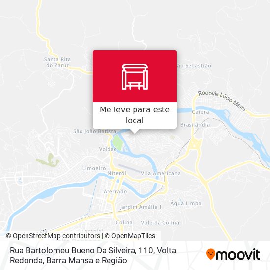 Rua Bartolomeu Bueno Da Silveira, 110 mapa