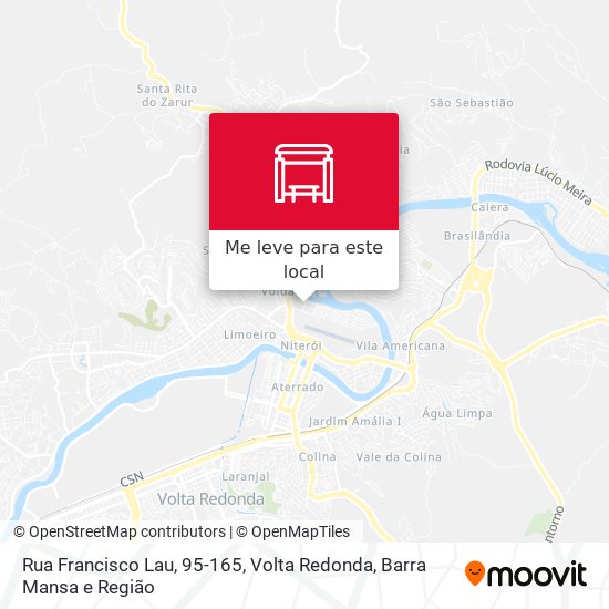 Rua Francisco Lau, 95-165 mapa