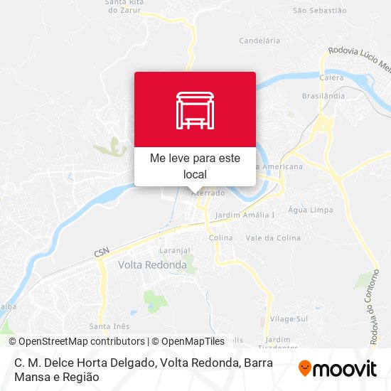 C. M. Delce Horta Delgado mapa