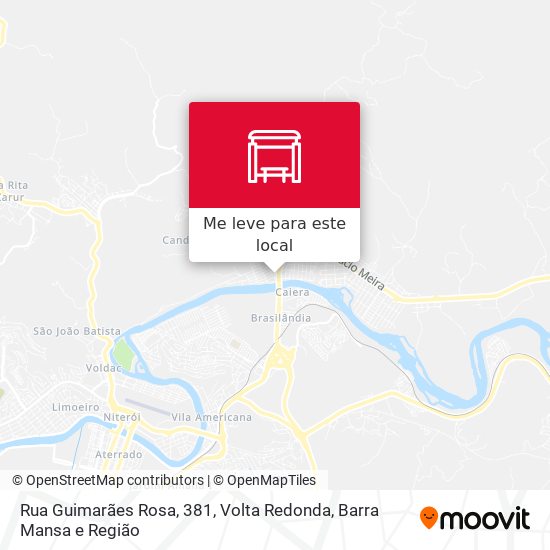 Rua Guimarães Rosa, 381 mapa