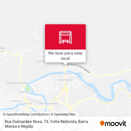 Rua Guimarães Rosa, 73 mapa