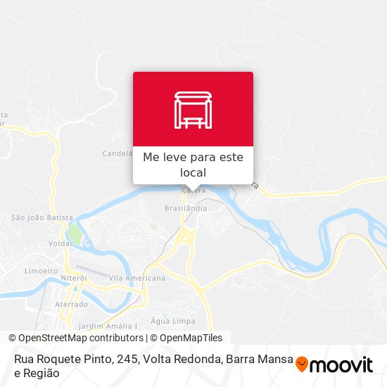Rua Roquete Pinto, 245 mapa