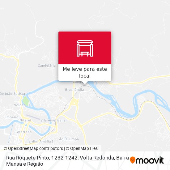 Rua Roquete Pinto, 1232-1242 mapa
