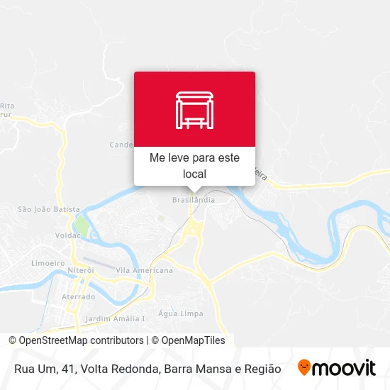 Rua Um, 41 mapa