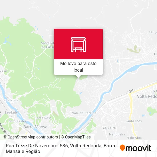 Rua Treze De Novembro, 586 mapa
