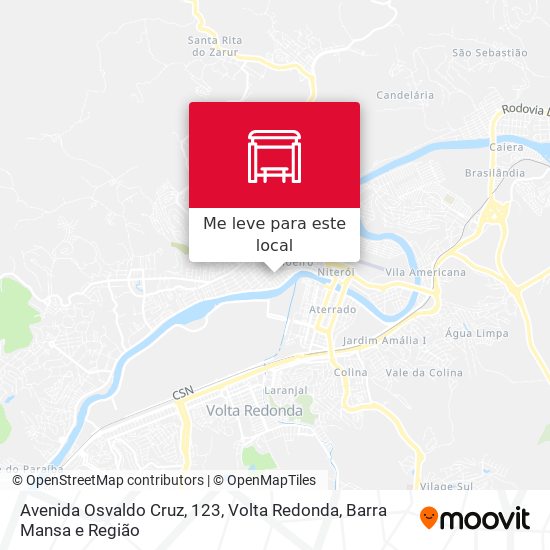 Avenida Osvaldo Cruz, 123 mapa