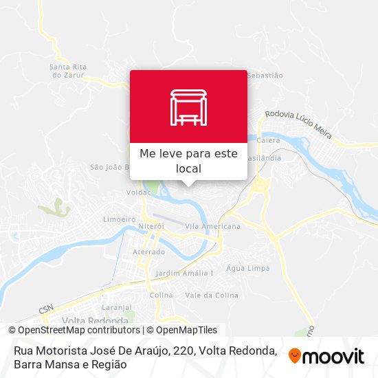 Rua Motorista José De Araújo, 220 mapa