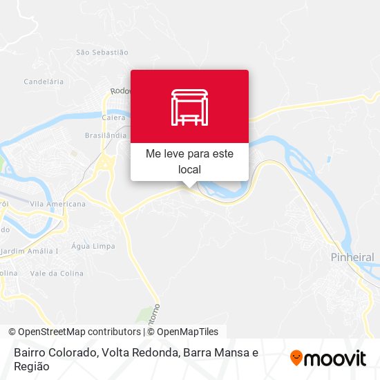 Bairro Colorado mapa