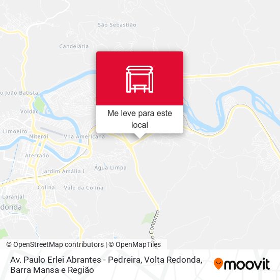 Av. Paulo Erlei Abrantes - Pedreira mapa