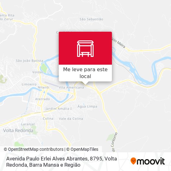 Avenida Paulo Erlei Alves Abrantes, 8795 mapa