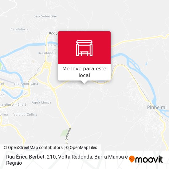 Rua Érica Berbet, 210 mapa