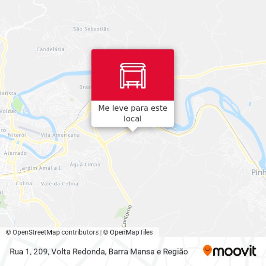 Rua 1, 209 mapa