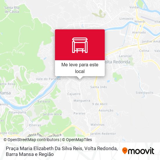 Praça Maria Elizabeth Da Silva Reis mapa
