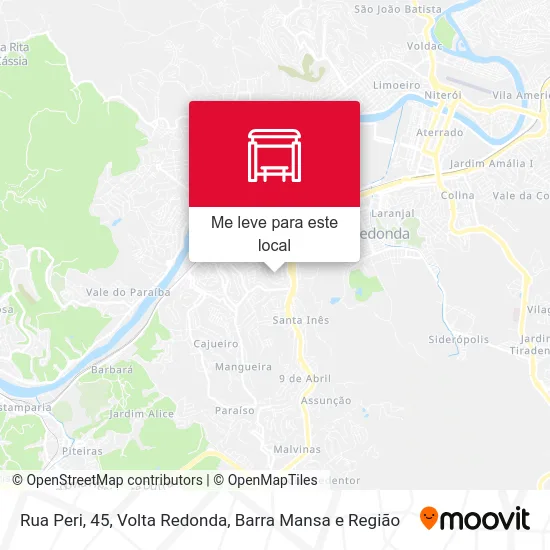 Rua Peri, 45 mapa