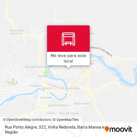 Rua Porto Alegre, 322 mapa