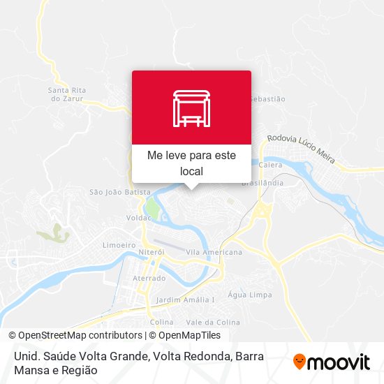 Unid. Saúde Volta Grande mapa