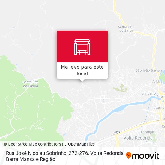 Rua José Nicolau Sobrinho, 272-276 mapa