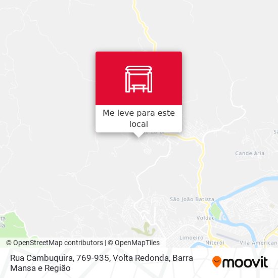Rua Cambuquira, 769-935 mapa