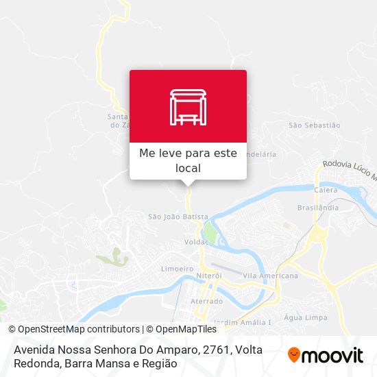 Avenida Nossa Senhora Do Amparo, 2761 mapa